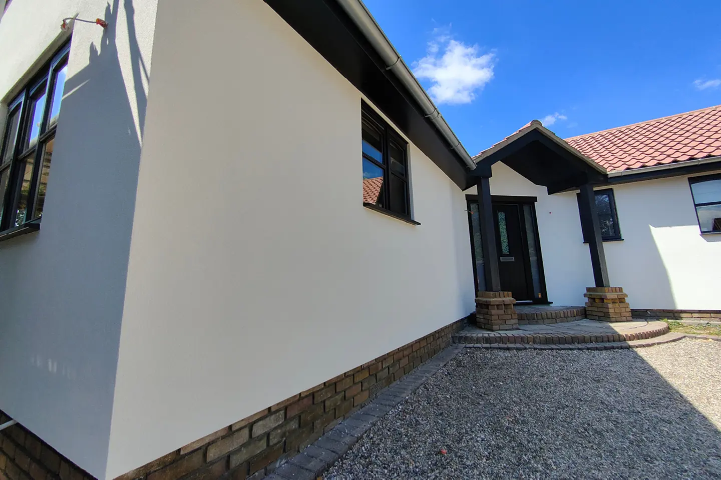Silicone render in Cold Norton 2